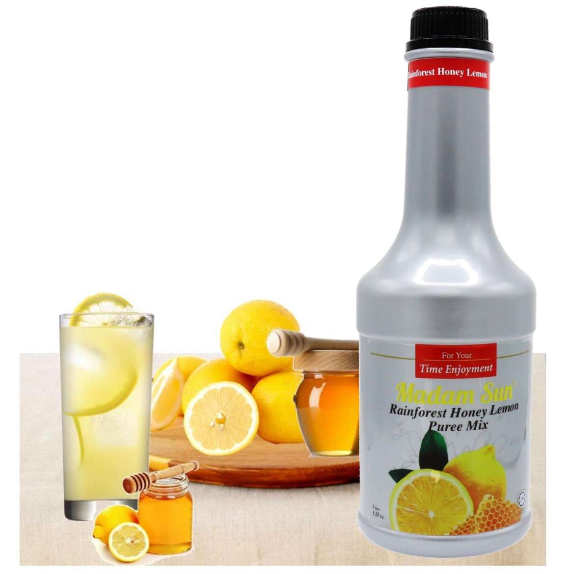 Rainforest Honey Lemon Puree Drink Concentrate/ Honey Lemon Puree/ Honey Lemon Drink Concentrate